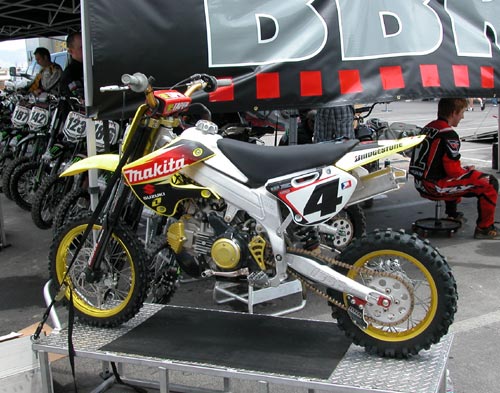 BBR Motorsports Ricky Carmichael model pit bike